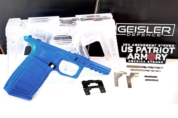 GEISLER DEFENCE NEW IMPROVED 80% 19X Gen-2 DARK BLUE FRAME & JIG