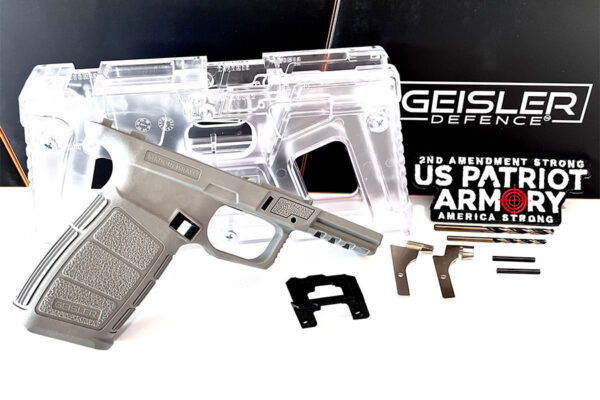 GEISLER DEFENCE NEW IMPROVED 80% 19X Gen-2 GREY FRAME & JIG