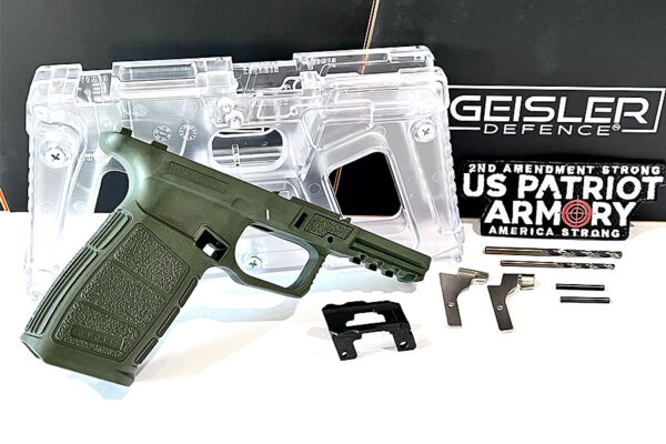 GEISLER DEFENCE NEW IMPROVED 80% 19X Gen-2 DARK GREEN FRAME & JIG